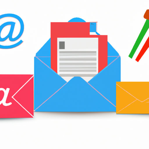 Visual representation of interactive elements in email campaigns